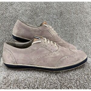 Floris Van Bommel Suede Wingtip Oxford Shoes US 10.5 UK 9.5 EU 43.5 Dusty Purple